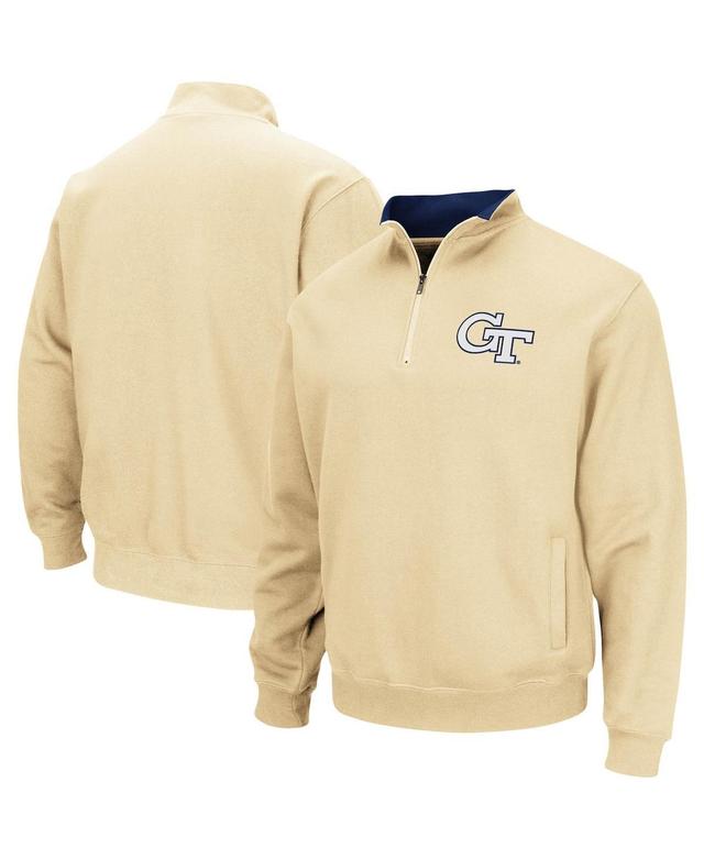 Mens Colosseum Georgia Tech Jackets Tortugas Logo Quarter-Zip Pullover Jacket Product Image