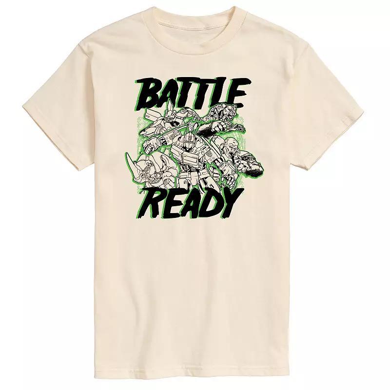 Big & Tall Transformers Battle Ready Graphic Tee, Mens Product Image