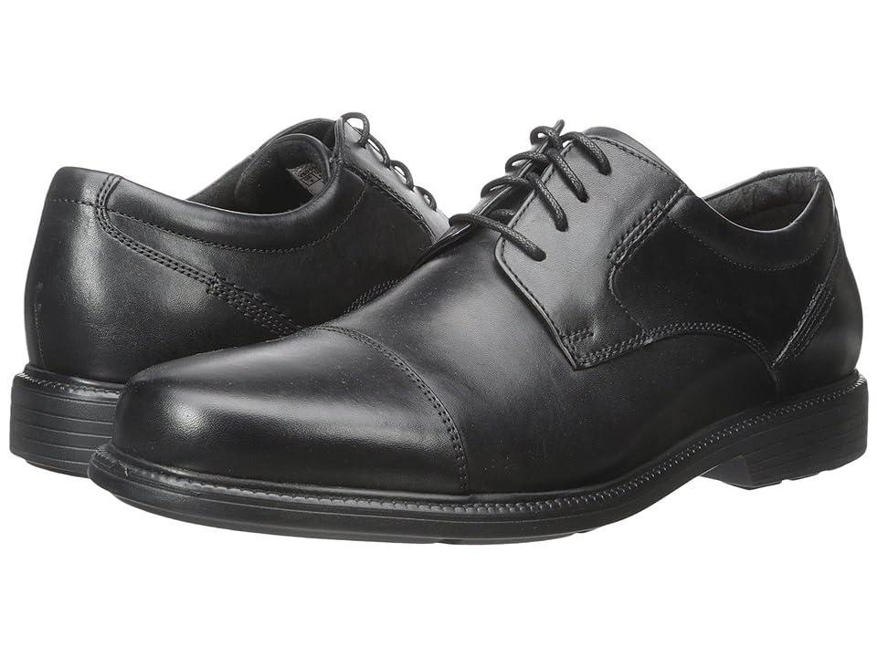 Rockport Mens Charles Leather Derbys - Black Product Image