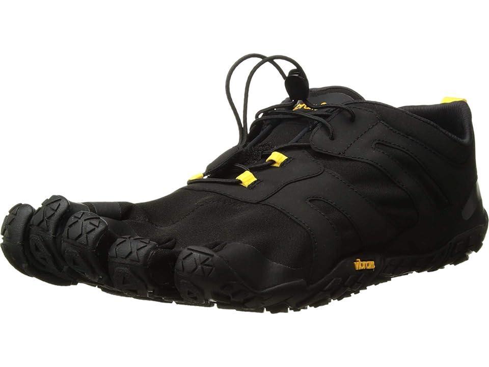 Vibram FiveFingers V-Trail 2.0 (Black/Yellow) Men's Shoes Product Image