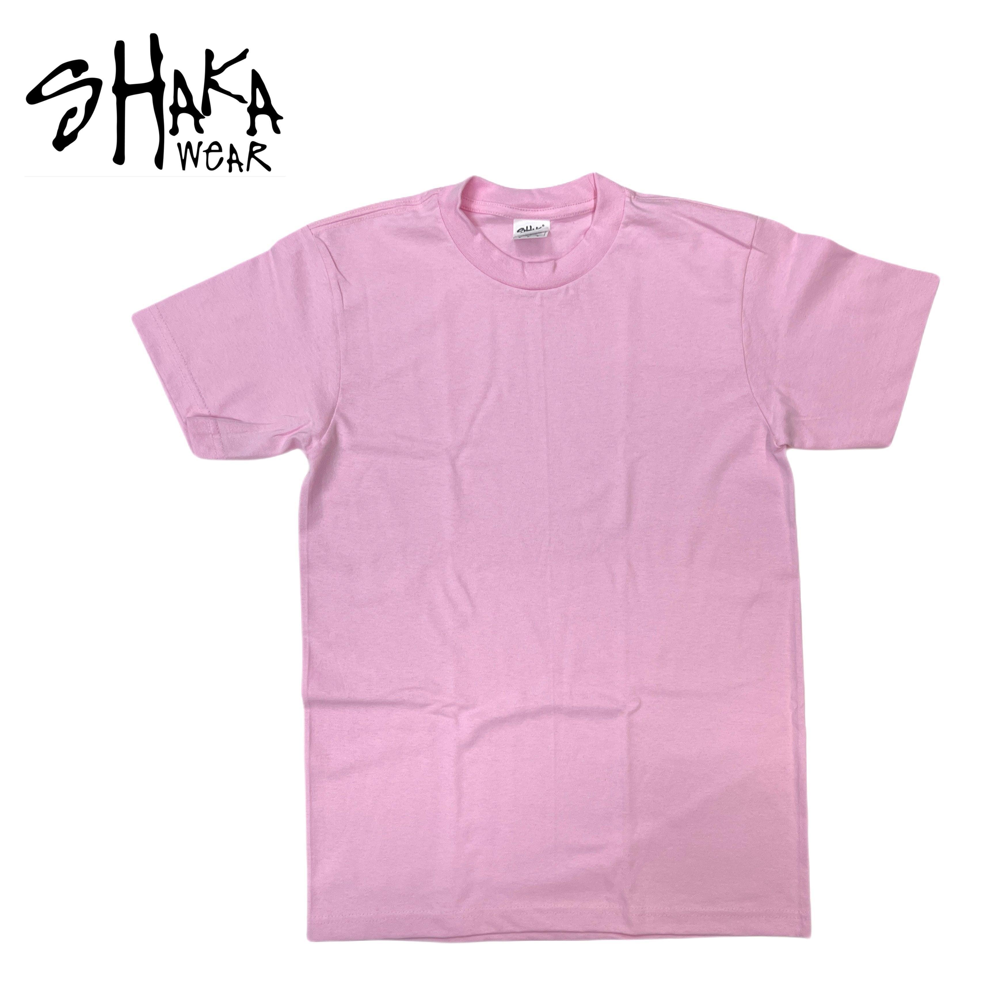 Shaka Wear 6.0 oz Active Short Sleeve T-Shirt (Hunter Green/Kelly Green/Orange/Hot Pink/Pink) Male Product Image