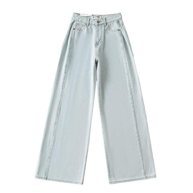 High Rise Wide Leg Jeans Product Image