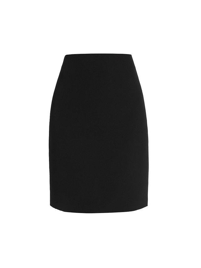 Womens Silk Pencil Skirt Product Image