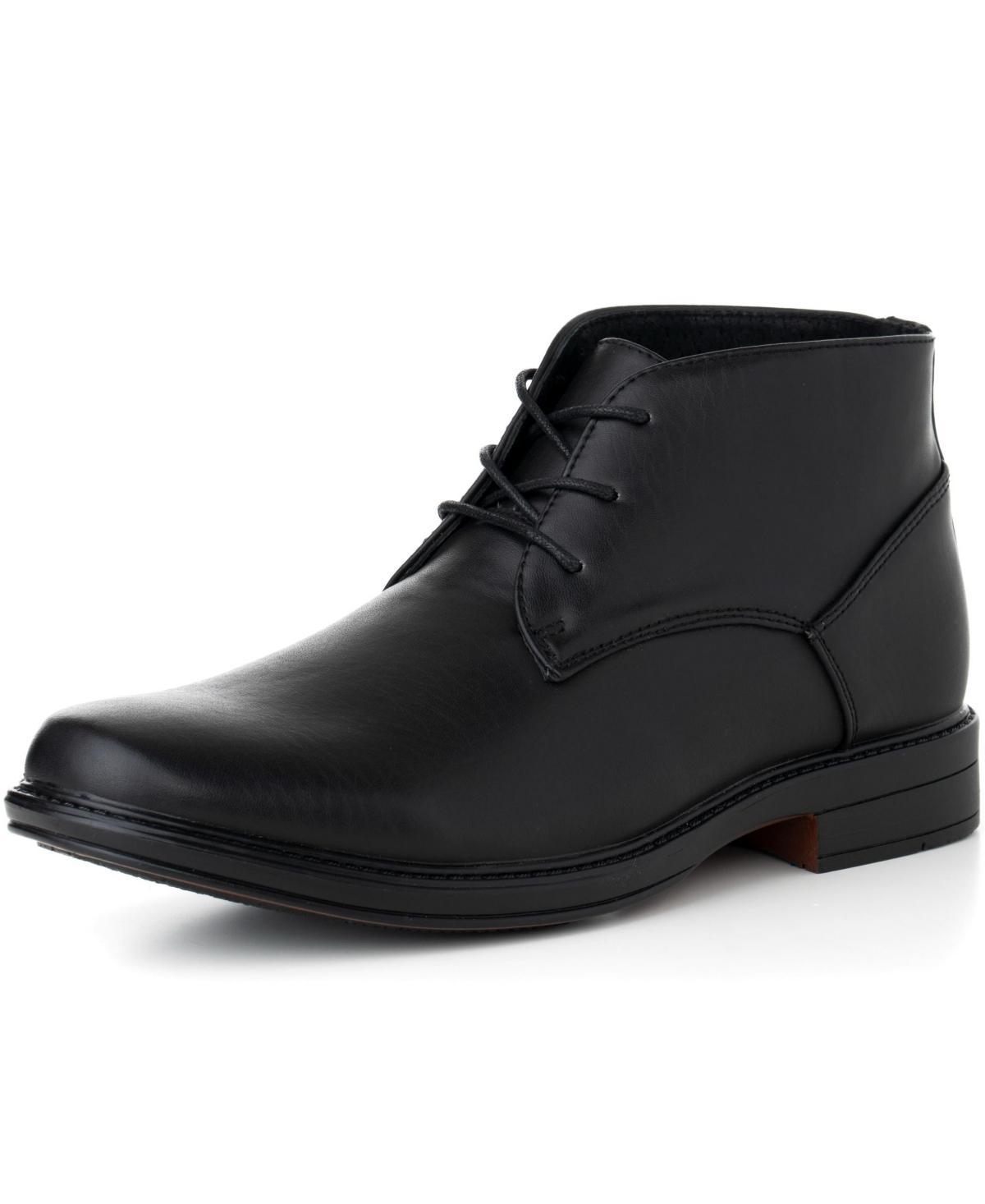 Alpine Swiss Mens Ankle Boots Dressy Casual Leather Lined Dress Shoes Lace up Product Image