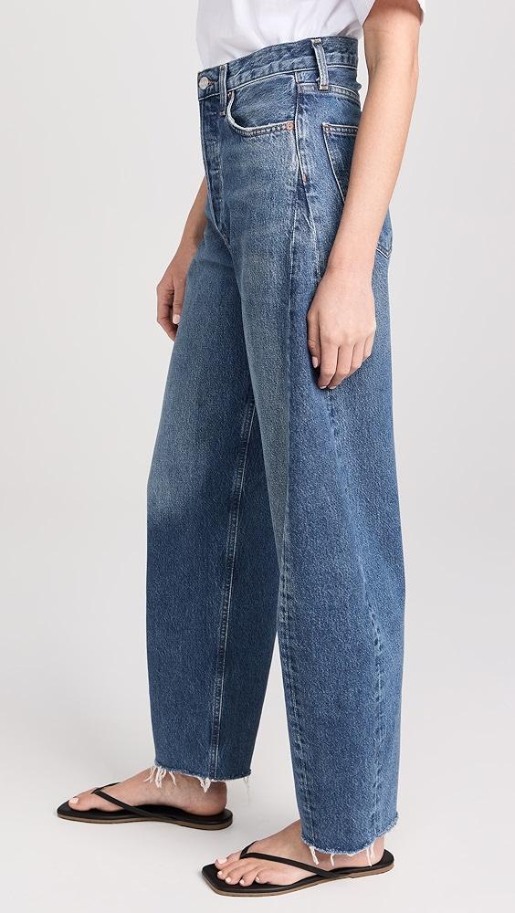 AGOLDE Luna High Rise Curved Taper Jeans | Shopbop Product Image