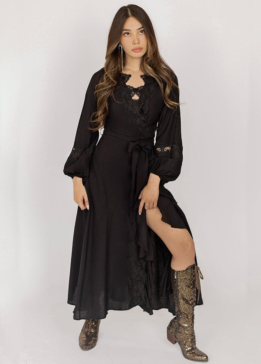 Felicite Dress in Black Product Image