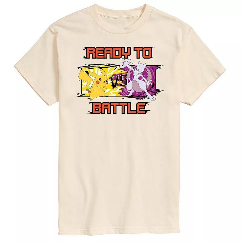 Mens Pokmon Pikachu Battle Tee Product Image