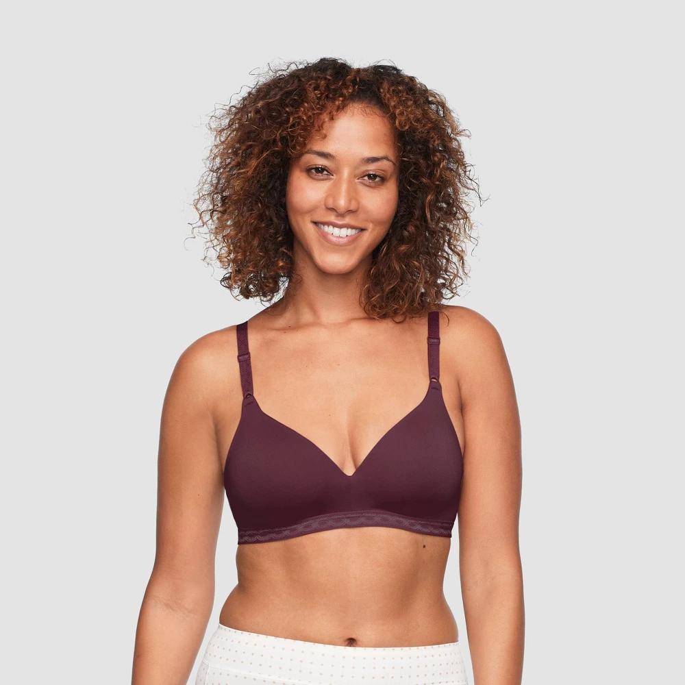 Simply Perfect by Warners Womens Supersoft Wireless Lightly Lined Comfort Bra RM1691T - Blue 40B Product Image