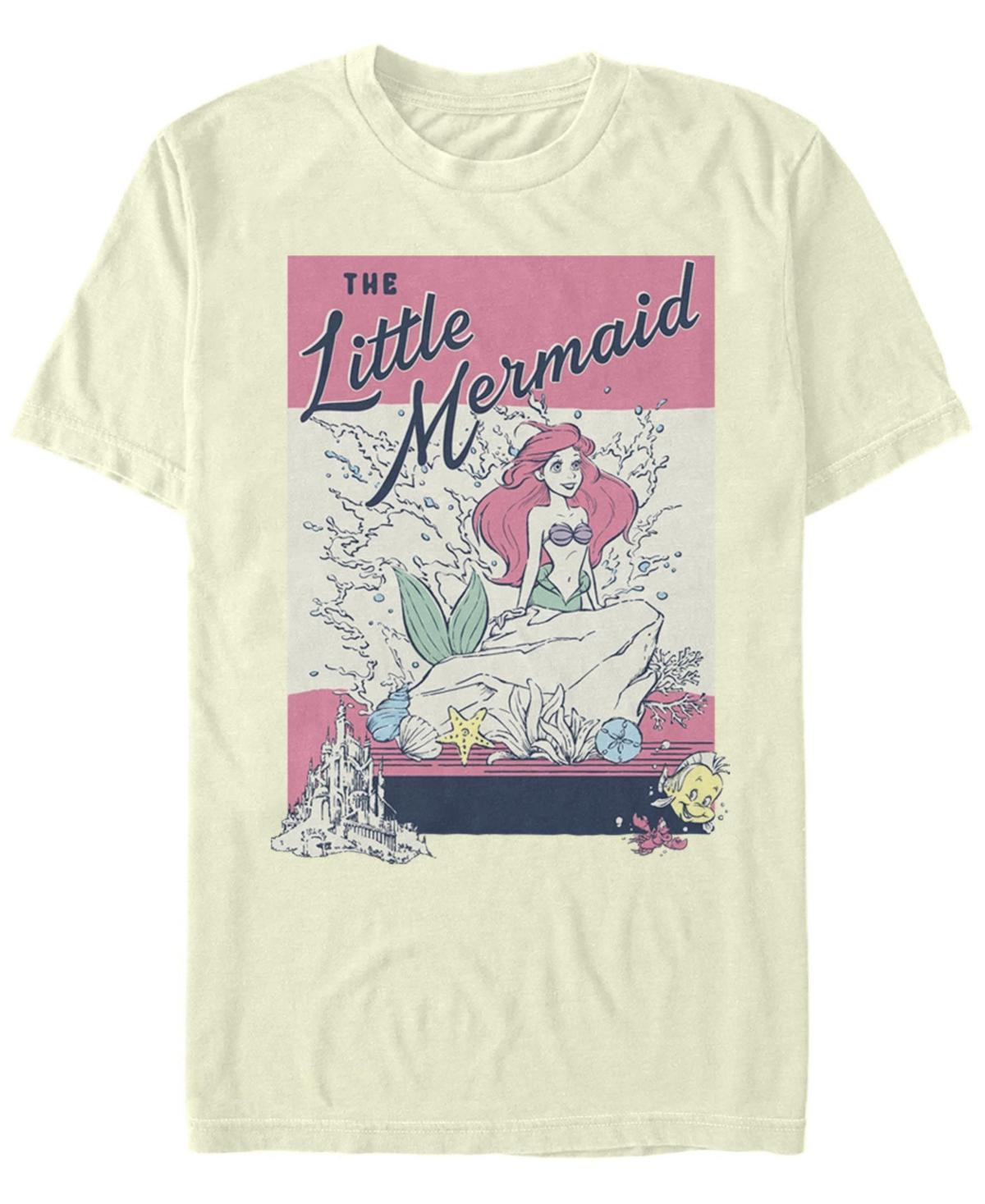 Mens Disney The Little Mermaid Faded Poster Tee Product Image