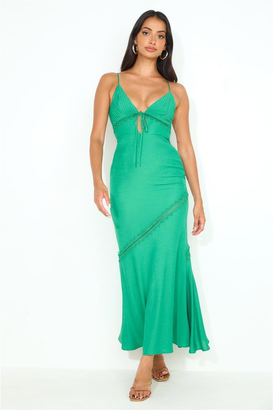 Your Inspiration Maxi Dress Green Product Image