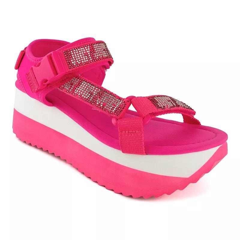 Juicy Couture Womens Izora Flatform Sandals Product Image