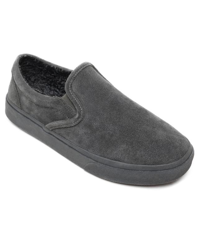 Minnetonka Mens Alden Berber Lined Slip-ons Product Image