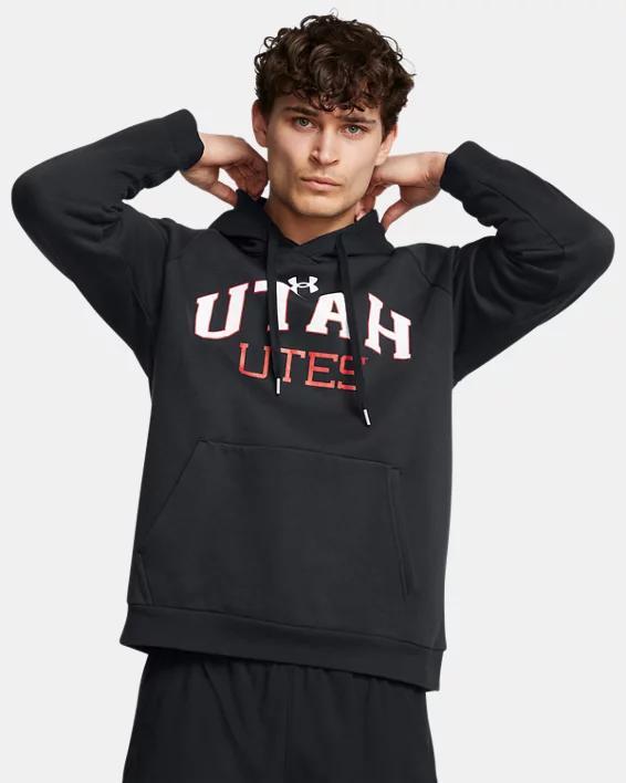 Mens UA Rival Fleece Collegiate Hoodie Product Image