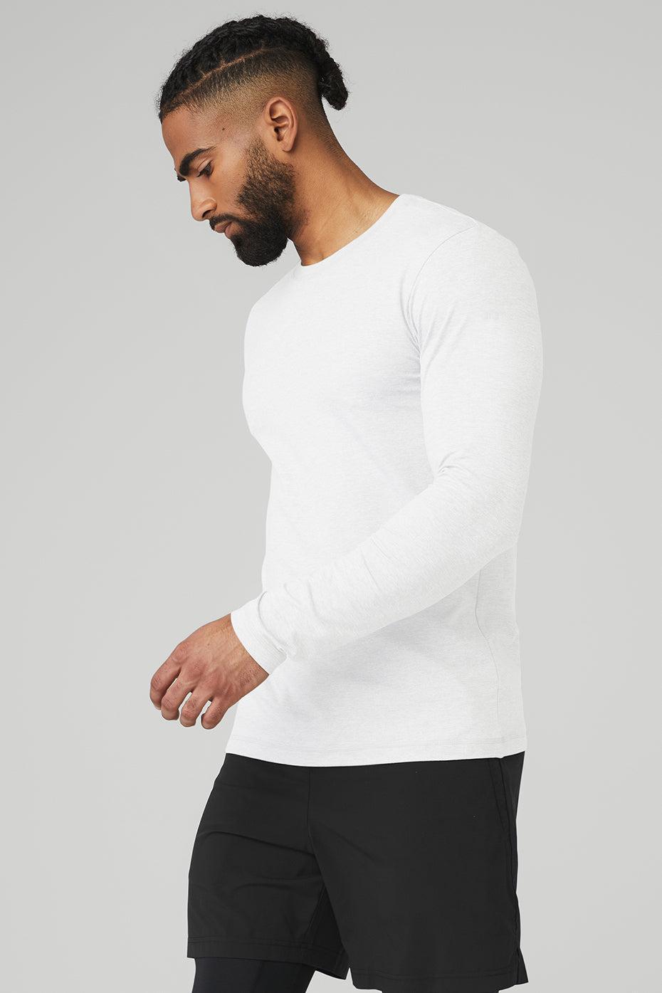 Conquer Reform Crewneck Long Sleeve - White Male Product Image