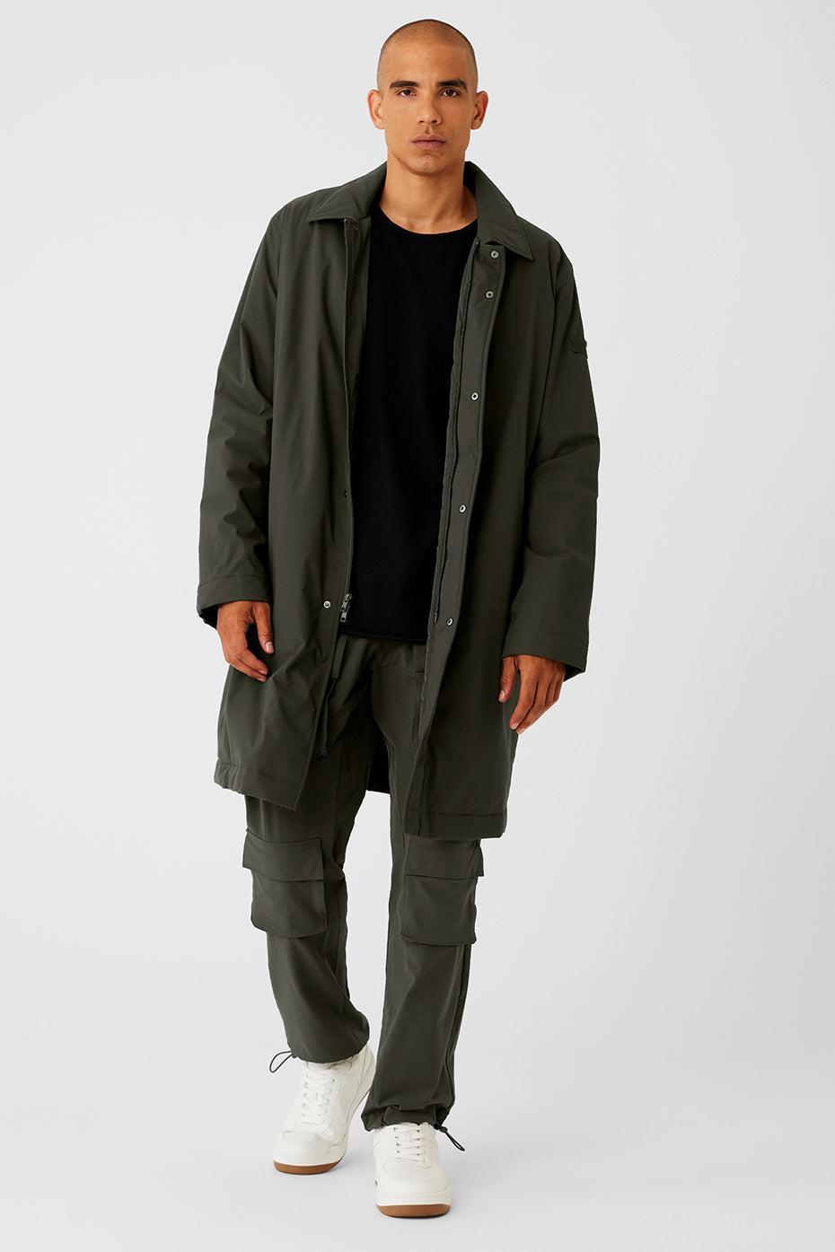 Signature Overcoat - Stealth Green Male product image