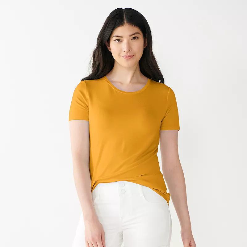 Womens Nine West Essential Crewneck Tee Product Image