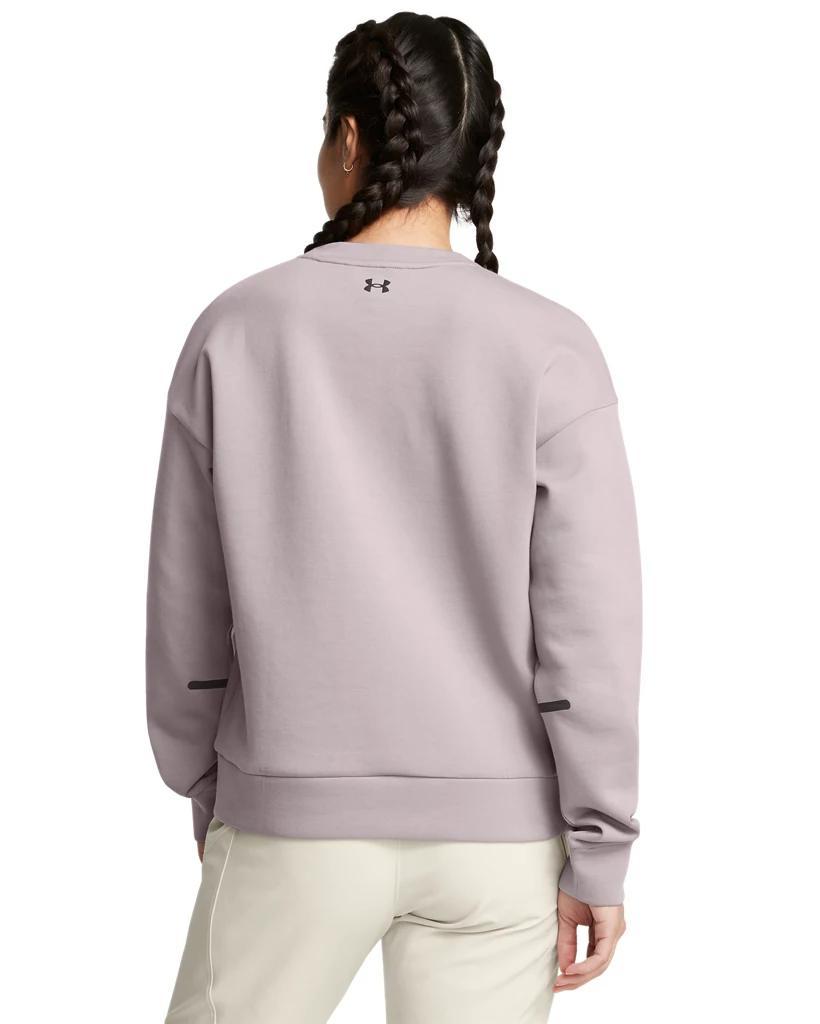 Women's UA Unstoppable Fleece Crew Product Image