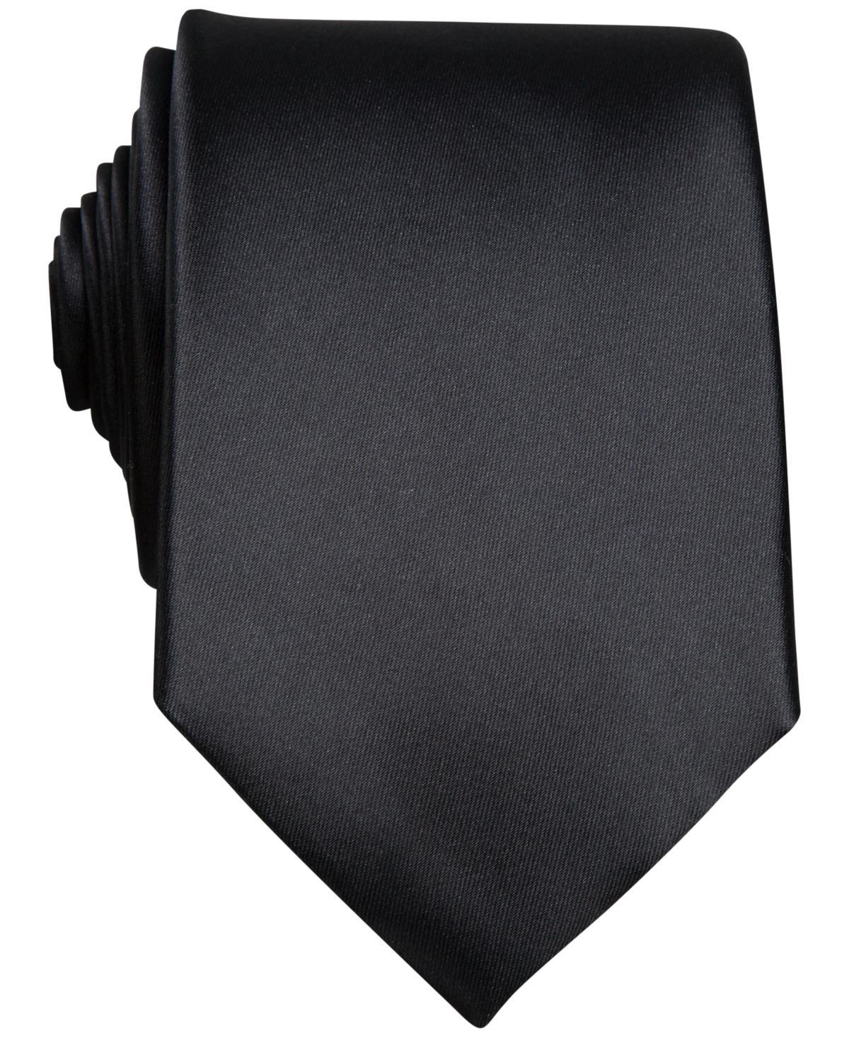 Mens Perry Ellis Satin Solid Tie Product Image