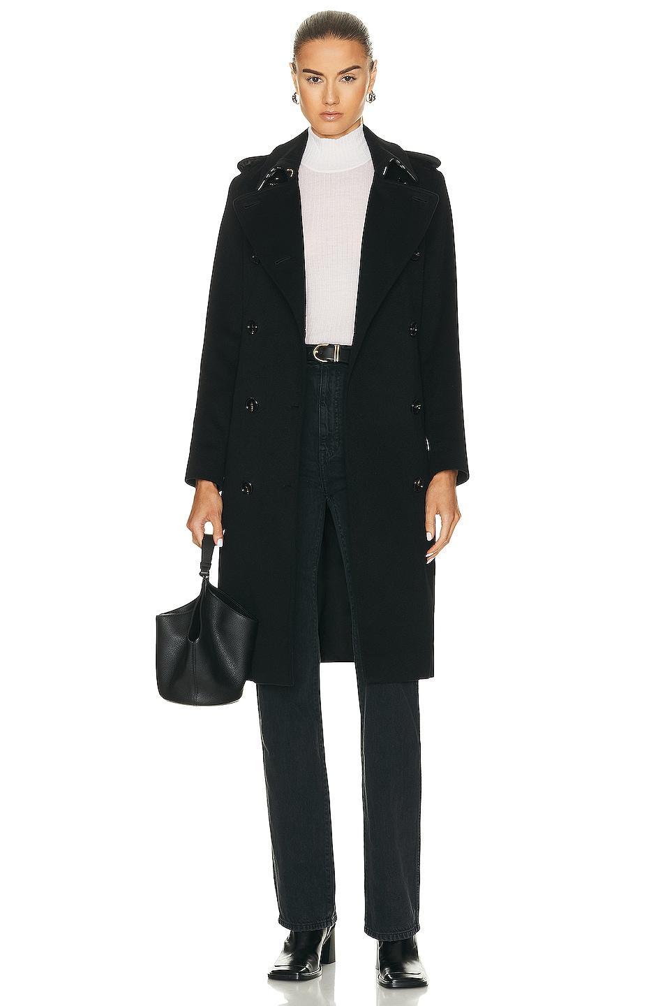 Burberry Kensington Trench Coat Black. (also in ). Product Image