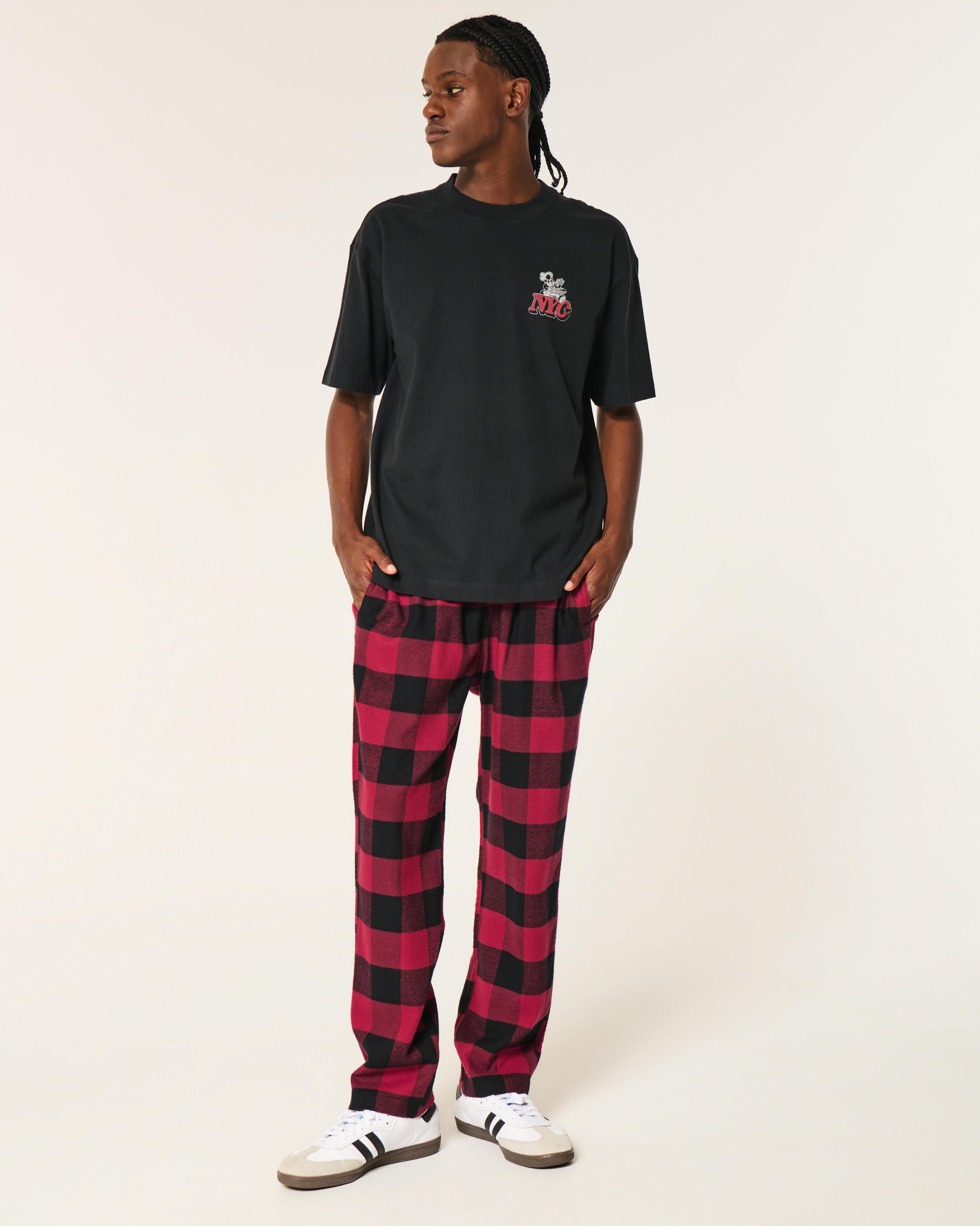 24/7 Straight Flannel Pajama Pants Product Image