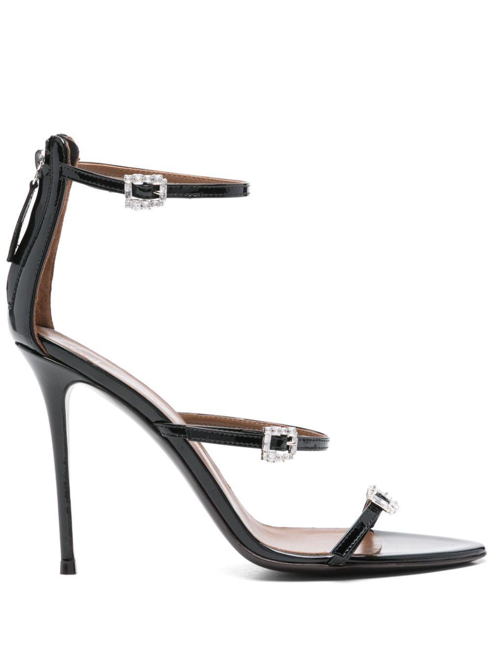 105mm patent-leather sandals Product Image