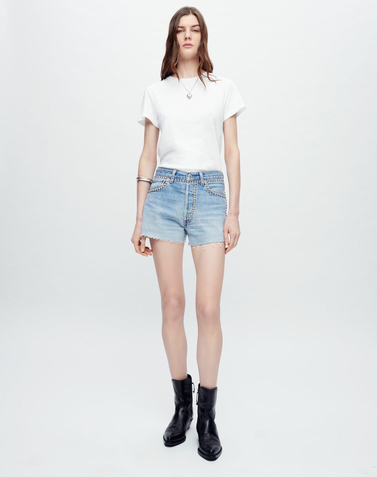 Levi's The Studded Short - Indigo Female Product Image