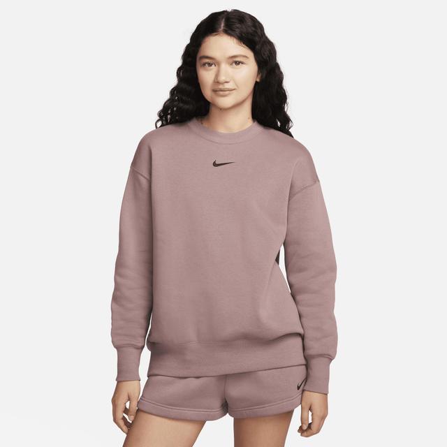 Women's Nike Sportswear Phoenix Fleece Oversized Crew-Neck Sweatshirt Product Image