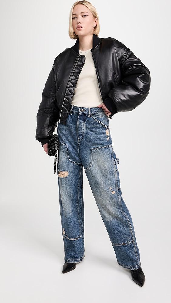 Marc Jacobs Grunge Oversize Carpenter Jeans | Shopbop Product Image