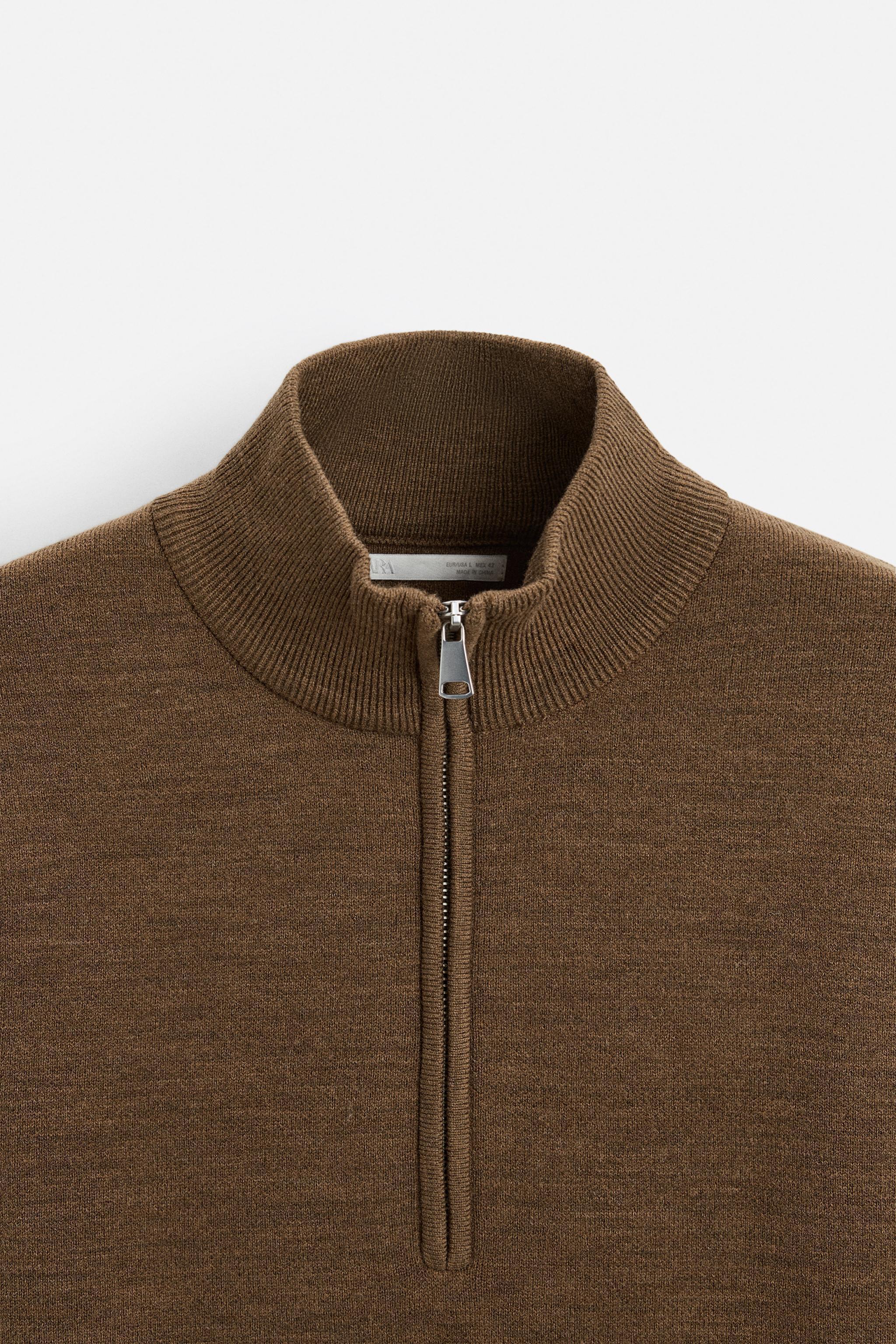 QUARTER ZIP SWEATER Product Image