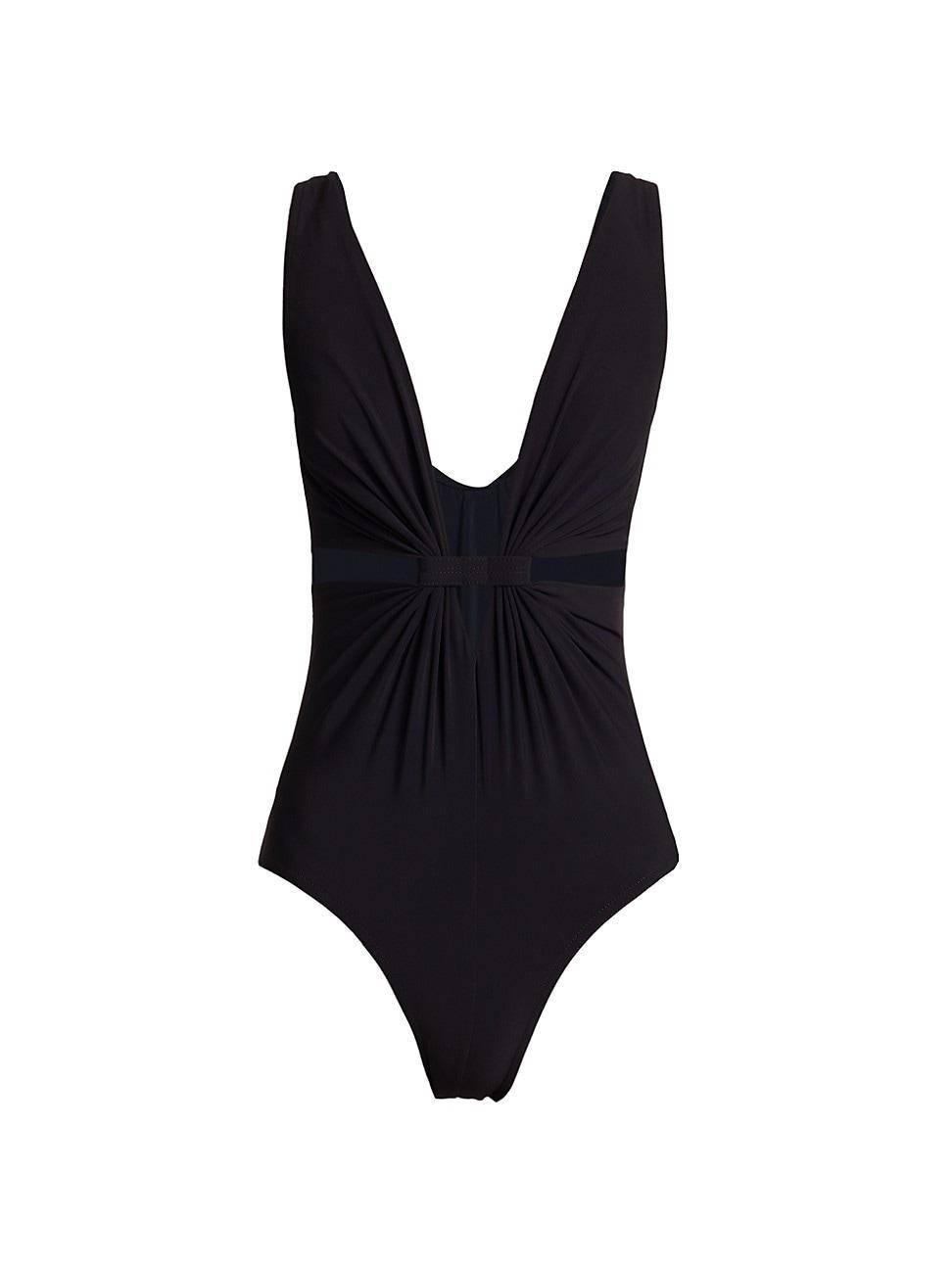 Womens Arlo Plunging One-Piece Swimsuit Product Image