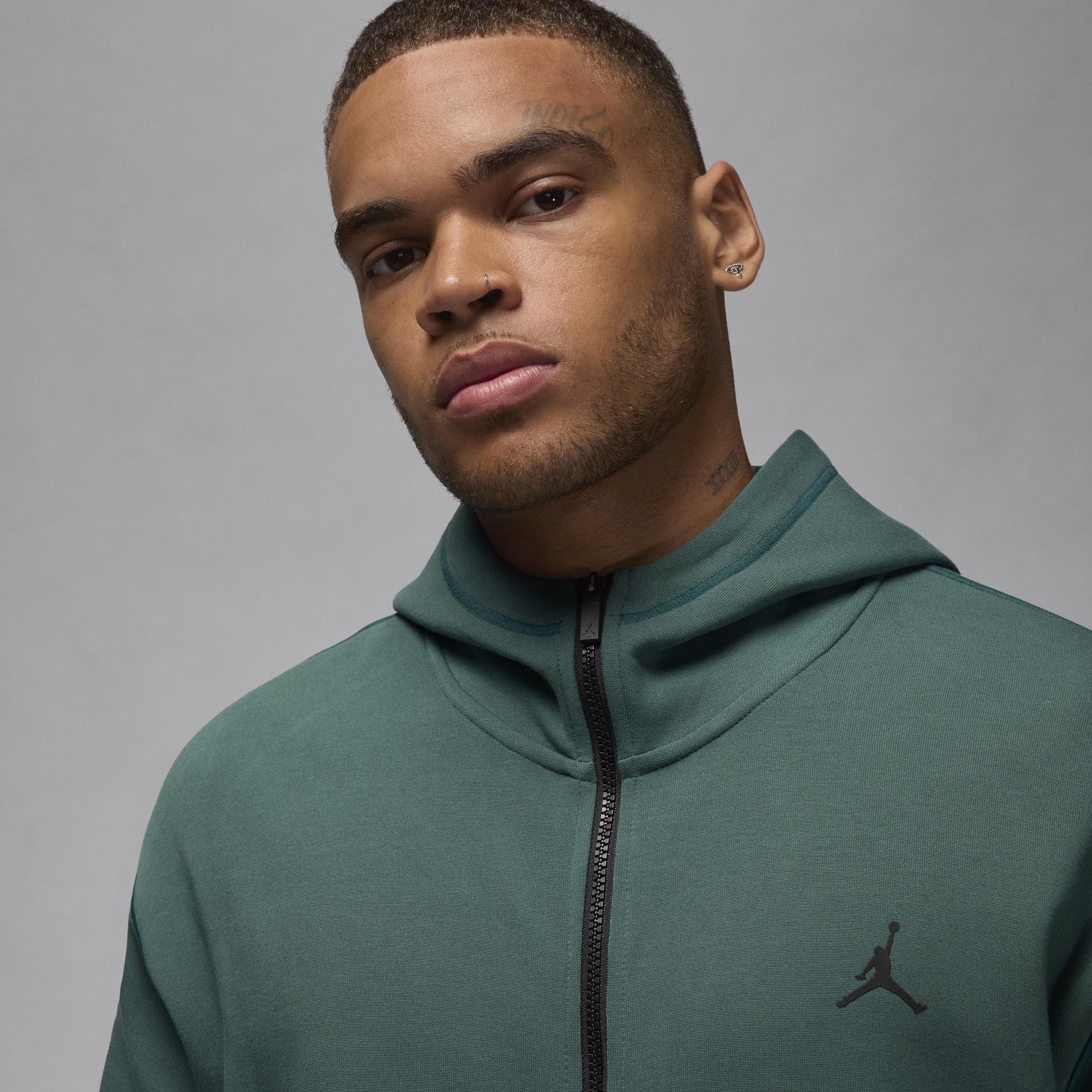 Jordan Sport Hoop Fleece Men's Dri-FIT Full-Zip Hoodie Product Image