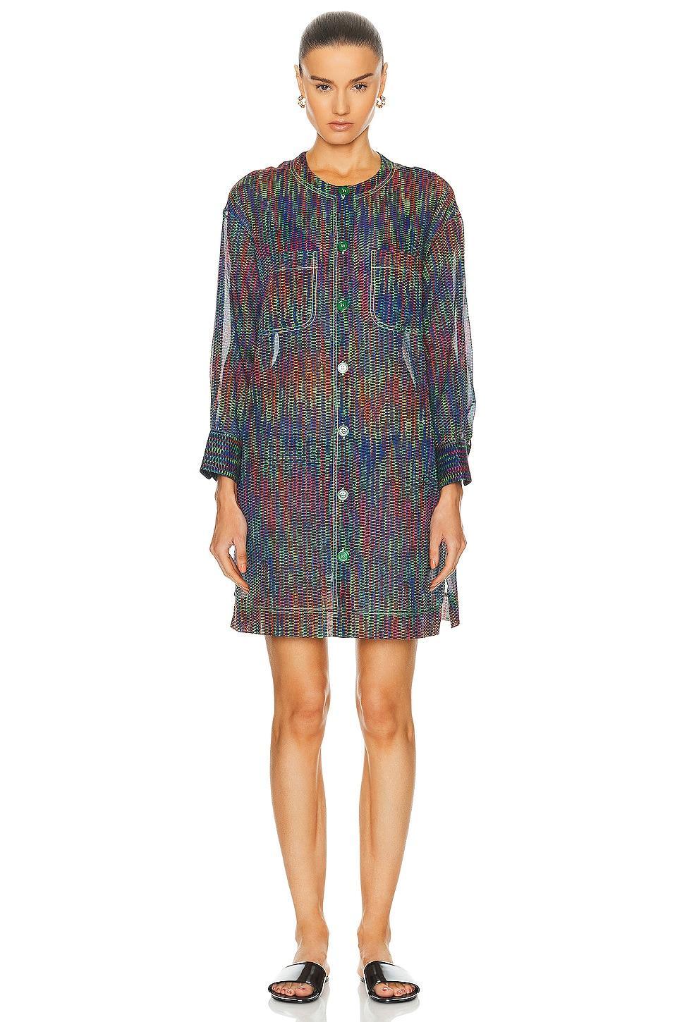 Womens Fusion Cotton Geometric Tunic Product Image