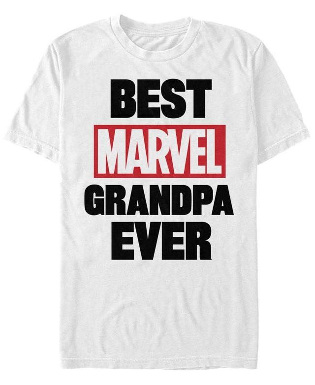 Mens Marvel Best Marvel Grandpa Graphic Tee Product Image