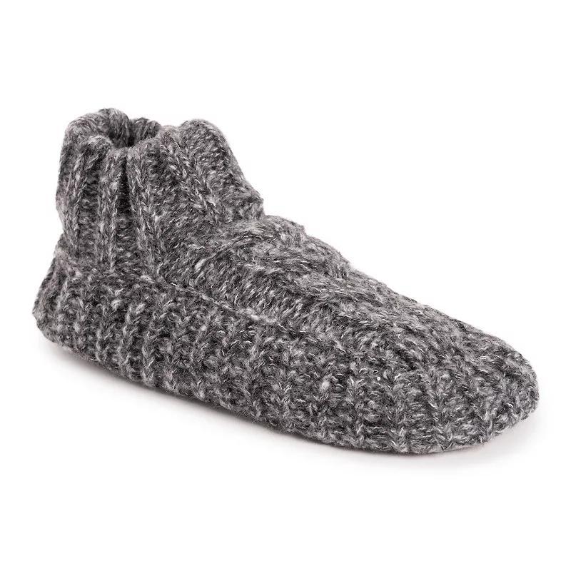 MUK LUKS Sweater Cuff Womens Ankle Boot Slippers Product Image