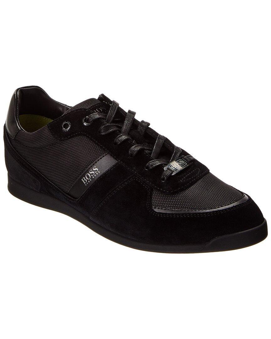 HUGO BOSS Men's Extreme Low Top Running Sneakers In Black Product Image