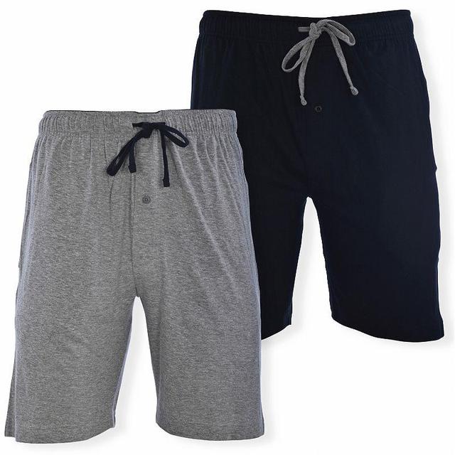 Mens Hanes 2-pack Knit Pajama Shorts Product Image