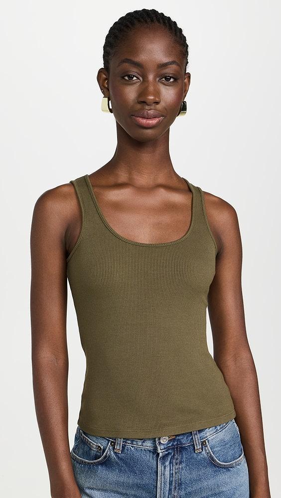 L'AGENCE Adira Scoop Neck Tank | Shopbop product image