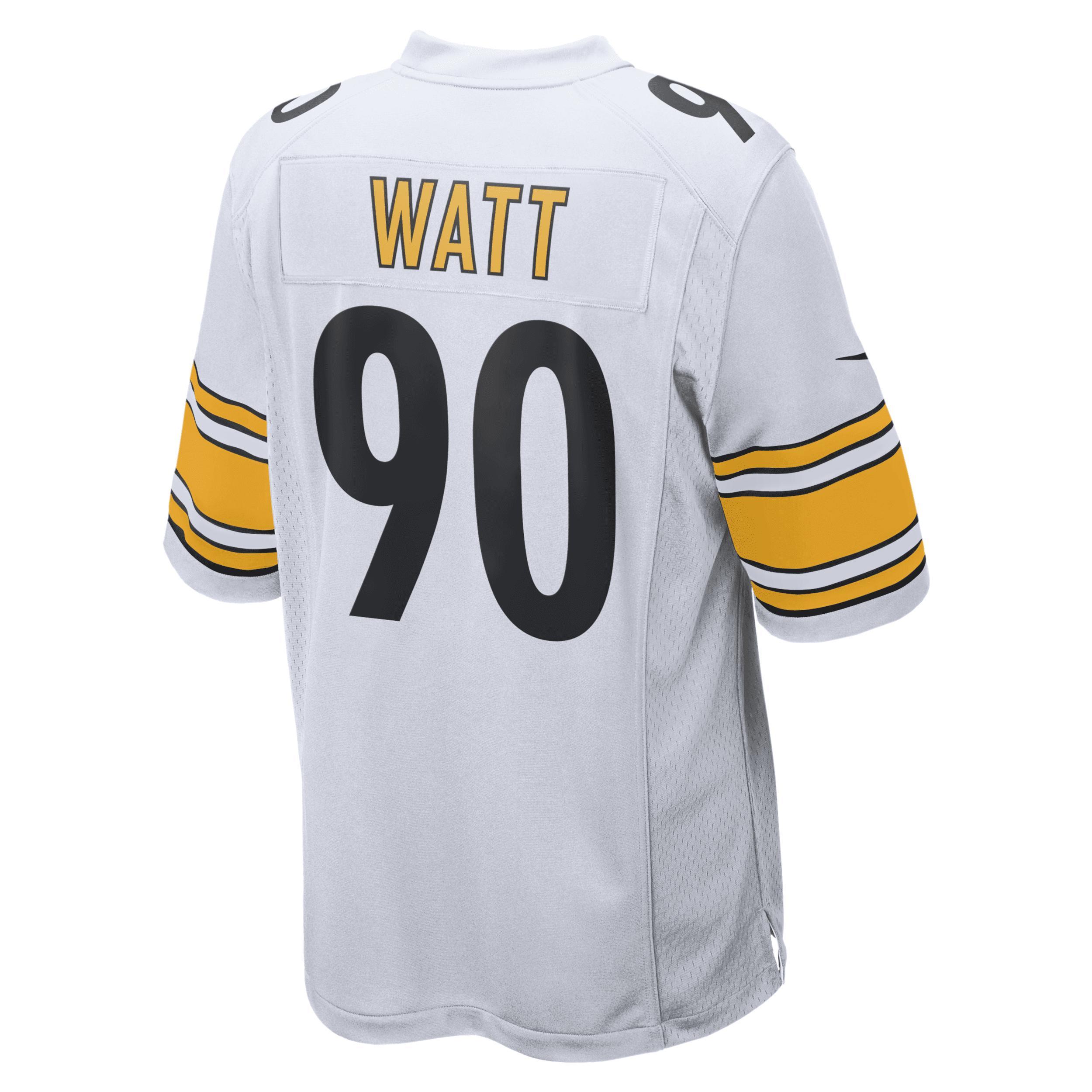 NFL Pittsburgh Steelers (T.J. Watt) Men's Game Football Jersey Product Image