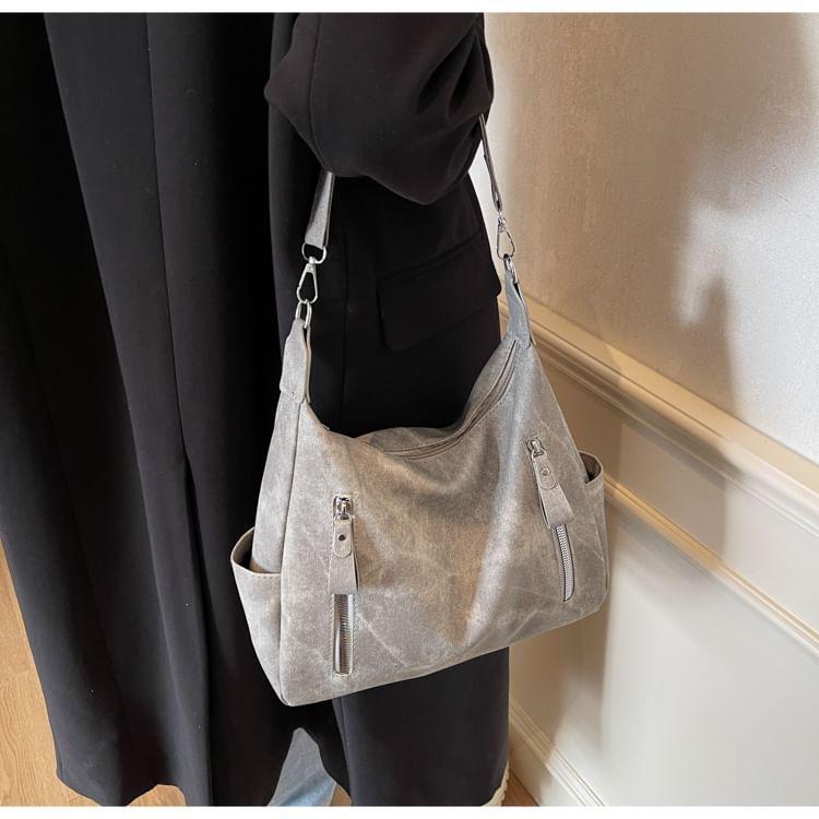 Zip Crossbody Tote Bag Product Image