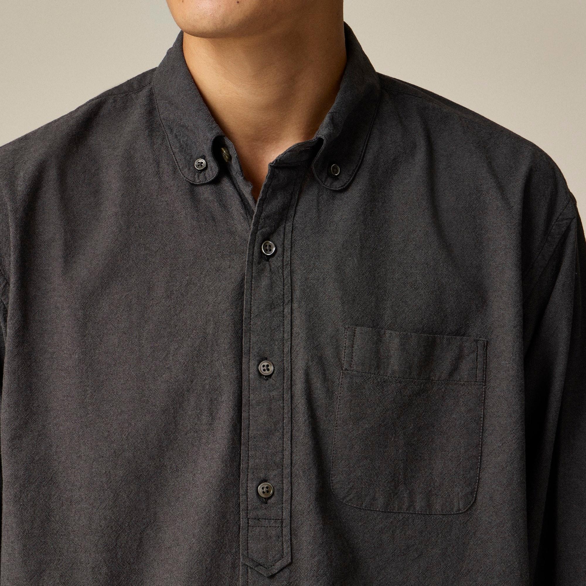 Limited-edition Engineered Garments X J.Crew relaxed oxford shirt with club collar Product Image