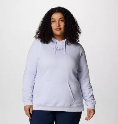 Columbia Womens Columbia Trek Graphic Treatment Hoodie - Plus Size- Product Image