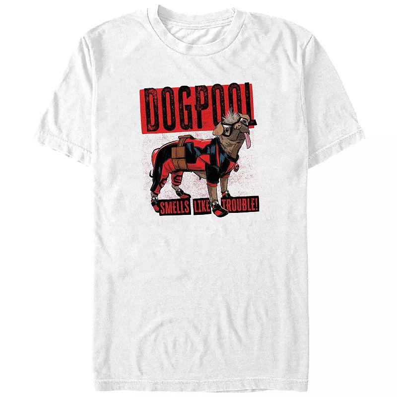 Big & Tall Marvel Deadpool & Wolverine Dogpool Smells Like Trouble Graphic Tee, Mens Product Image