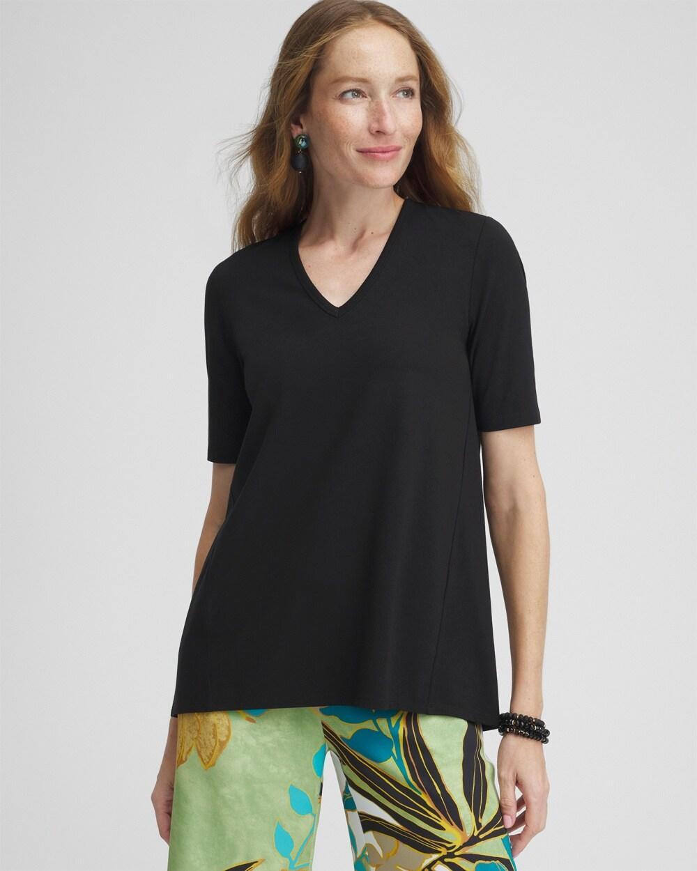 Women's Touch of Cool Modern Tunic Top Product Image