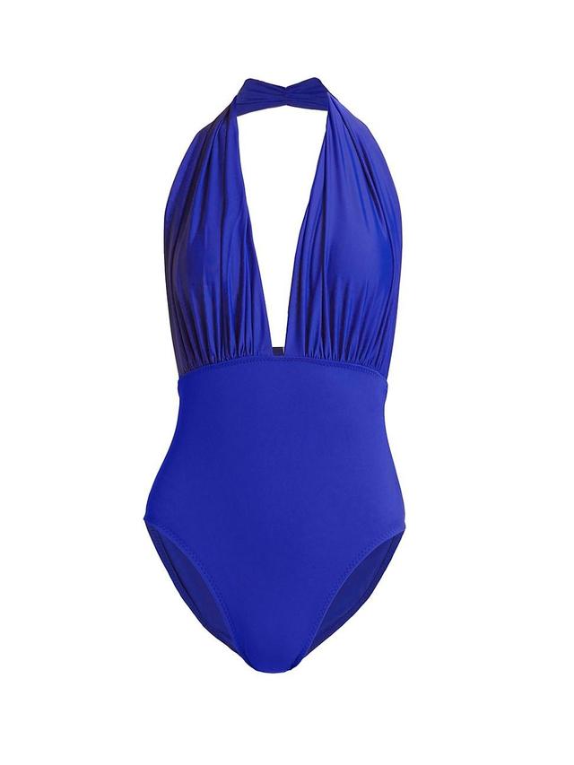 Womens Mio Halter One-Piece Swimsuit Product Image