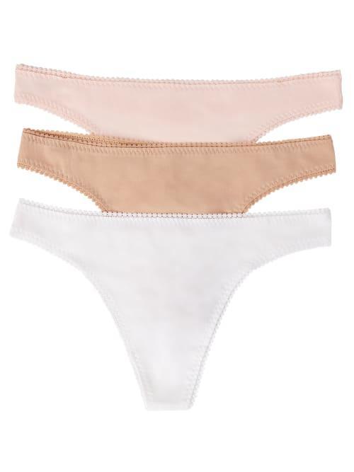 On Gossamer Cabana Cotton 3-Pack Thongs Product Image