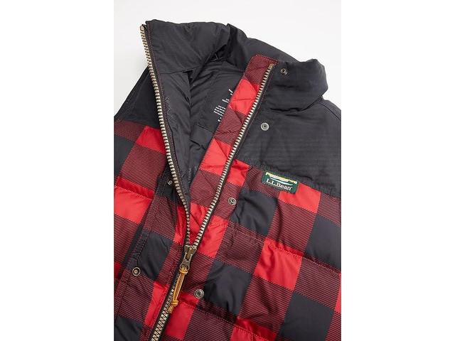 L.L.Bean Mountain Classic Down Vest Print (Rich Buffalo Plaid) Women's Clothing Product Image