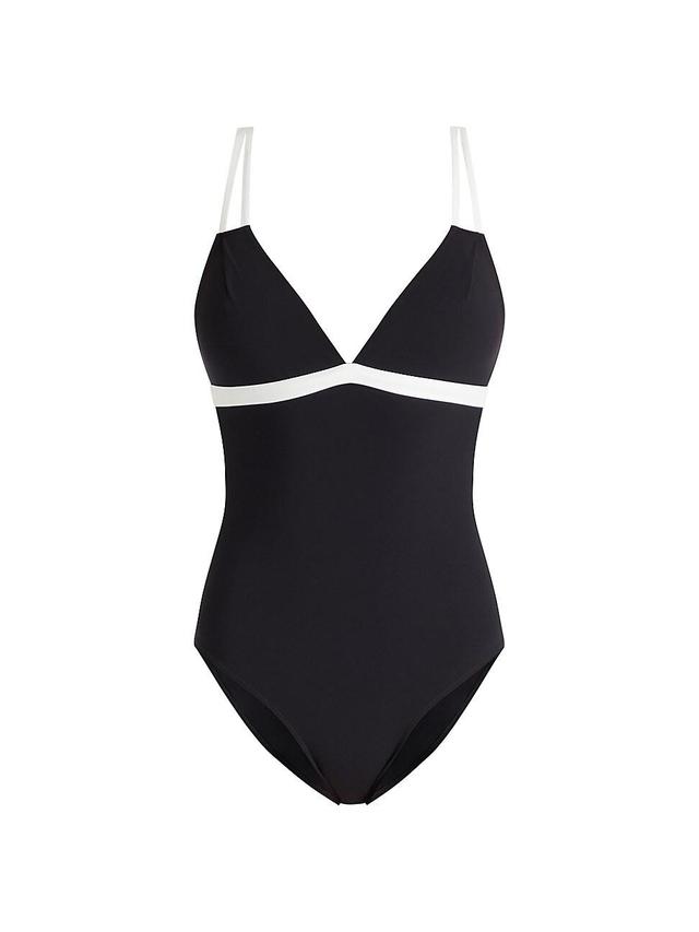 Womens Aruba Colorblocked One-Piece Swimsuit Product Image