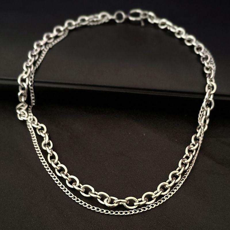 Layered Alloy Necklace Product Image