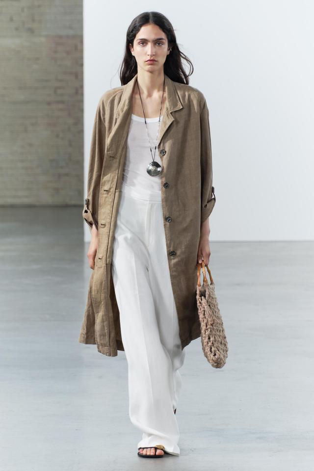 OVERSIZED WASHED TRENCH ZW COLLECTION Product Image