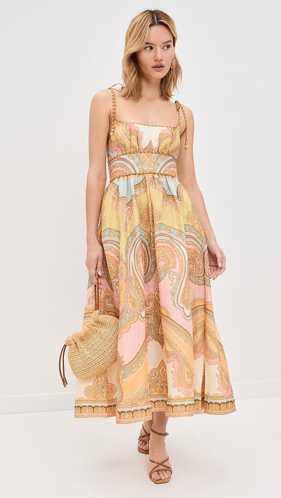 Zimmermann Maxine Picnic Midi Dress | Shopbop Product Image